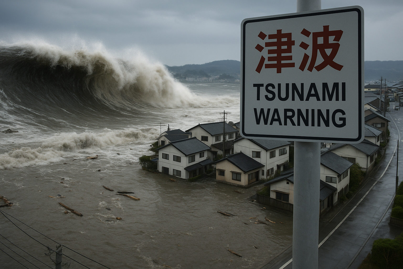 tsunami in Japan