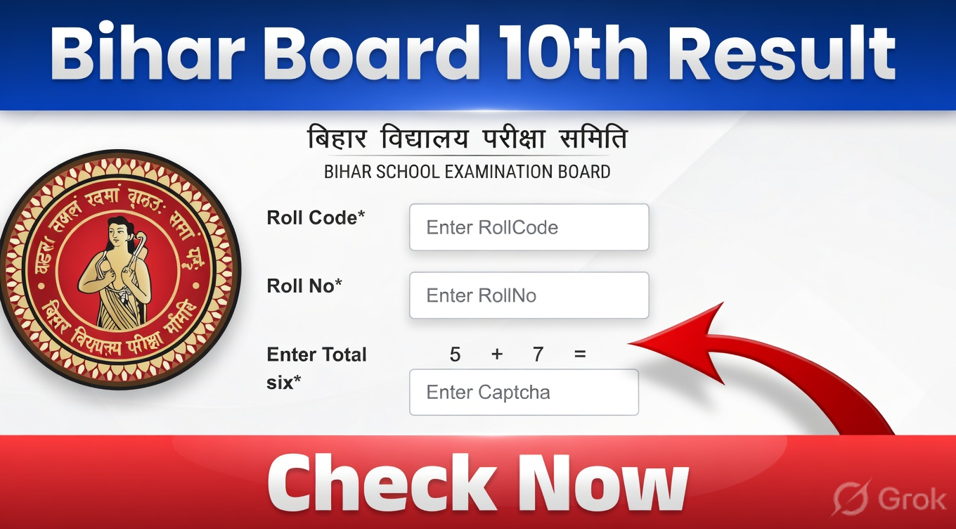 Bihar Board 10th Result 2026